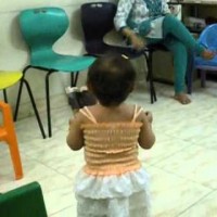 Playing @ Dr Sabnis's clinic