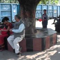 At Parasnath station