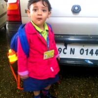 Went to school after couple of sick leaves