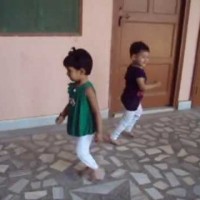 At Bada gaon with Anvi didi