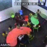 Playing in school