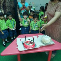 Dyvj's birthday in school