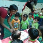 Teacher’s birthday in school